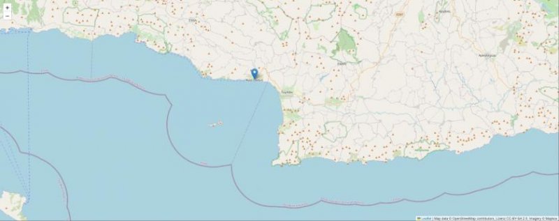 Agia Galini Grundstück mit Meerblick in Agia Galini, Kreta Grundstück kaufen